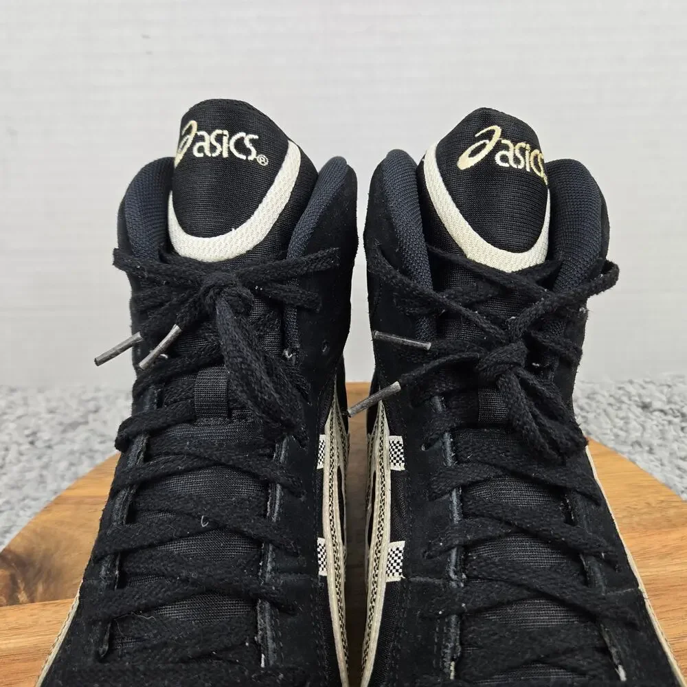 Asics Mens 12 2000 Mosh Black Performance Rare Gym Wrestling Boxing Shoe JL002
